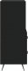 vidaXL Szafka, czarna, 34,5x34x90 cm 7