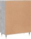 vidaXL Szafka, szarość betonu, 69,5x34x90 cm, materiał drewnopochodny 8