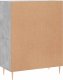 vidaXL Szafka, szarość betonu, 69,5x34x90 cm, materiał drewnopochodny 8