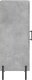 vidaXL Szafka, szarość betonu, 34,5x34x90 cm 7