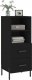 vidaXL Szafka czarna 34,5x34x90 cm 3