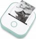 Drukarka etykiet Phomemo T02 Drukarka Termiczna Bluetooth Do Zdjęć Naklejek Notatek Etykiet / Biało - Zielona 4