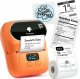 Drukarka etykiet Phomemo Phomemo M110 Drukarka Termiczna Bluetooth 20-50mm Do Etykiet Samoprzylepnych Naklejek Zdjęć Notatek Grafik / Pomarańczowy 2