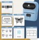 Drukarka etykiet Phomemo Phomemo M110 Drukarka Termiczna Bluetooth 20-50mm Do Etykiet Samoprzylepnych Naklejek Zdjęć Notatek Grafik / Pomarańczowy 4