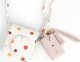 Pokrowiec LoveInstant Futerał Etui na Zdjęcia do FujiFilm Instax Mini / ZINK + Breloczek Klucze / Różowy 2