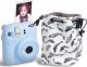 Pokrowiec LoveInstant Futerał Etui Pokrowiec Torba do FujiFilm INSTAX Mini 12 11 40 9 LiPlay EVO Link 2SE / SQUARE SQ40 SQ6 SQ1 SQ20 SQ10 / Wieloryb 1
