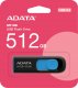 Pendrive ADATA Pendrive UV128 512GB USB3.2 czarno-niebieski 3