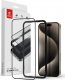 Crong Szkło hartowane 9H na cały ekran iPhone 15 Pro Max 1
