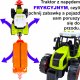 tomdorix Traktor Ciągnik Na Baterie Z Przyczepą Rozsiewacz Do Nawozu Światło Dźwięk 2