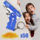 Składany pistolet na gumki recepturki 3