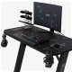 Biurko SENSE7 Nomad Cybernetic Czarne 100 cmx50 cm 100x50 cm 5