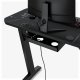 Biurko SENSE7 Nomad Cybernetic Czarne 100 cmx50 cm 100x50 cm 8