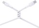 Kabel USB Aukey USB-A - USB-C 1 m Biały (CB-NAC1) 3