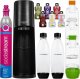 Saturator Sodastream Saturator SodaStream Terra Black + 2 butelki + 3 Butelki Pet Kolorowe 1 litr + Bolero 1