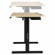 Biurko SENSE7 elektryczne Nojo 120x60 Black Pine 3