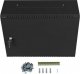 Szafa Lanberg Szafa instalacyjna rack wisząca 19 cali 4u+3u 540x200 niskoprofilowa (złożona) czarna 12
