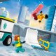 LEGO City Karetka i snowboardzista (60403) 2