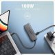 HUB USB Axagon Hub HMC-5H8K 2x USB-A, 1x USB-C, 8K HDMI, USB 3.2 Gen 1 hub, PD 100W, 15cm USB-C kabel 4