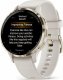 Zegarek sportowy Garmin Venu 3S Kremowy  (010-02785-04) 2