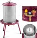 Royal Catering Hydroprasa wyciskarka prasa wodna do owoców wina soku 40 l + 5 worków Hydroprasa wyciskarka prasa wodna do owoców wina soku 40 l + 5 worków 1