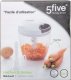 Rozdrabniacz 5five Rozdrabniacz do warzyw z nakładką do ubijania pjany, 2w1, ręczny 4