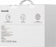 Baseus Jedwabna lędźwiowa poduszka samochodowa Baseus ComfortRide Series (czarny) 5