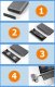 Kieszeń Zenwire Obudowa na dysk SSD m2 4w1 NVME Pcie SATA NGFF M.2 USB-C USB 3.0 10 GB/s Adapter Kieszeń LED RGB Zenwire 2808SN 3