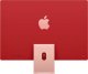 Komputer Apple Apple iMac Desktop PC, AIO, Apple M1, 24 ", Internal memory 8 GB, SSD 256 GB, Apple M1 8-Core GPU, No optical drive, Keyboard language Swedish, MacOS Big Sur, Pink, 4.5K, Retina one size 3