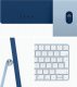 Komputer Apple Apple iMac Desktop PC, AIO, Apple M1, 24 ", Internal memory 8 GB, SSD 256 GB, Apple M1, No optical drive, Keyboard language Swedish, MacOS Big Sur, 4.5K, Retina one size 3