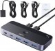 Ugreen Przełącznik switch USB 3.0 UGREEN CM662, 2X4 out (czarny) 1