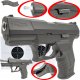 tomdorix PISTOLET WALTHER P99 replika Air Soft Gun FULL METAL sprężynowy kulki 6mm 1