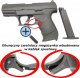 tomdorix PISTOLET WALTHER P99 replika Air Soft Gun FULL METAL sprężynowy kulki 6mm 2
