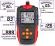Qoltec Cyfrowy tester akumulatora z wyświetlaczem LCD | 12V | 24V | 3Ah-200Ah 4