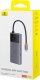 HUB USB Baseus Hub 6w1 Baseus Metal Gleam 2 Series, USB-C do 2xUSB 3.0 +USB-C + HDMI + USB-C PD + Ethernet RJ45 13