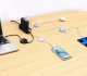 HUB USB Baseus Kabel USB-C do USB-C Baseus Free2Draw, PD, 100W, 1m (niebieski) 4