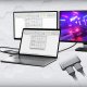 Adapter USB Unitek V1404A USB-C - DisplayPort x2 Srebrny  (V1404A) 8