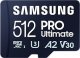 Karta Samsung Pro Ultimate MicroSDXC 512 GB Class 10 UHS-I/U3 A2 V30 (MB-MY512SB/WW) 1