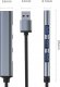 HUB USB Qoltec HUB adapter USB 3.0 4w1 | USB 3.0 | 3x USB 2.0 1
