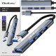HUB USB Qoltec HUB adapter USB 3.0 4w1 | USB 3.0 | 3x USB 2.0 3