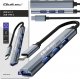 HUB USB Qoltec HUB adapter USB-C 3.1 4w1 | USB 3.0 | 3x USB 2.0 3