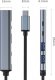 HUB USB Qoltec HUB adapter USB-C 3.1 5w1 | USB-C PD | USB-C | 2x USB 2.0 | USB 3.0 10