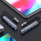 HUB USB Qoltec HUB adapter USB-C 3.1 5w1 | USB-C PD | USB-C | 2x USB 2.0 | USB 3.0 6