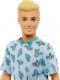 Lalka Barbie Mattel Ken Fashionistas 211 z blond włosami, w koszulce z kaktusami HJT10 3