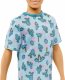 Lalka Barbie Mattel Ken Fashionistas 211 z blond włosami, w koszulce z kaktusami HJT10 4