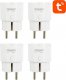 Gosund Inteligentne gniazdko WiFi Gosund SP111 3680W 16A, Tuya 4-pak 2