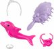 Lalka Barbie Mattel Malibu Syrenka Zmiana koloru HRP97 6