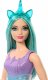 Lalka Barbie Mattel Jednorożec Lalka Fioletowo-turkusowy strój HRR15 2