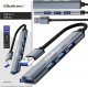 Adapter USB Qoltec HUB adapter USB 3.0 4w1 | 4x USB 3.0 3