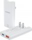 Ładowarka Choetech Mini ładowarka sieciowa podróżna Choetech PD6011 PD65W GaN slim USB-A+C (biała) 1