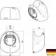 Go-e Uchwyt na kabel (CH-002-08-01) 3